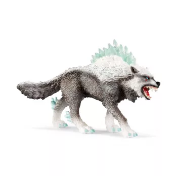schleich ELDRADOR CREATURES sneeuwwolf, 7 jaar, ijswereld, monsters en draken, veelkleurig, kunststof, 1 stuks