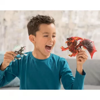 schleich ELDRADOR CREATURES sneeuwwolf, 7 jaar, ijswereld, monsters en draken, veelkleurig, kunststof, 1 stuks