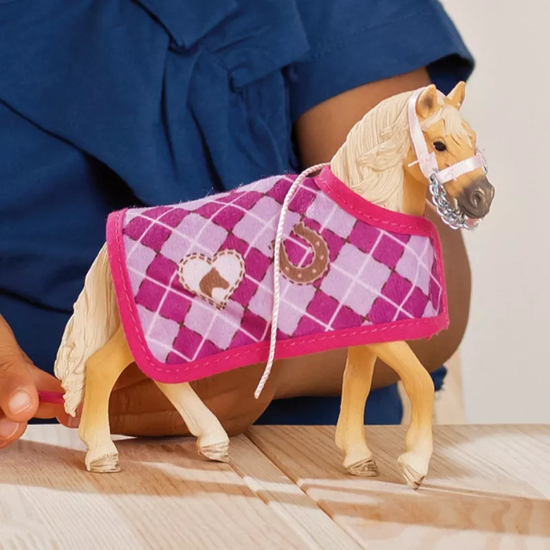schleich HORSE CLUB Sofias modecreatie, paarden, 5 jaar, bruin, roze
