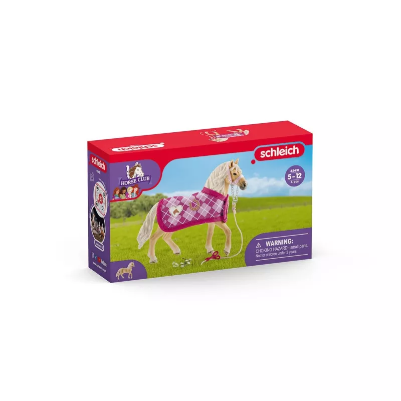 schleich HORSE CLUB Sofias modecreatie, paarden, 5 jaar, bruin, roze