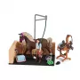 schleich HORSE CLUB wasplaats met Emily & Luna, dier, paardenstal, paarden, 5 jaar, veelkleurig, kunststof
