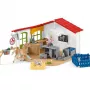 schleich dierenartspraktijk met dieren, boerderij, boerderijdieren / boerderijspeelgoed, 3 jaar, veelkleurig