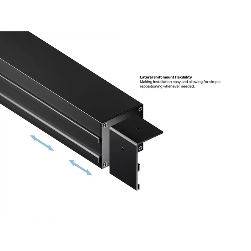 Multibrackets M 16:9 gemotoriseerd projectiescherm 300x168, 135 inch zwart edition