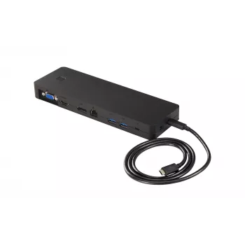 Fujitsu S26391-F1667-L100 Laptop-dockingstation/poortreplicator bedraad USB 3.2 Gen 1 (3.1 Gen 1) Type-C zwart