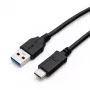Fujitsu S26391-F1667-L110 USB-kabel USB 3.2 Gen 1 (3.1 Gen 1) USB-A USB-C zwart