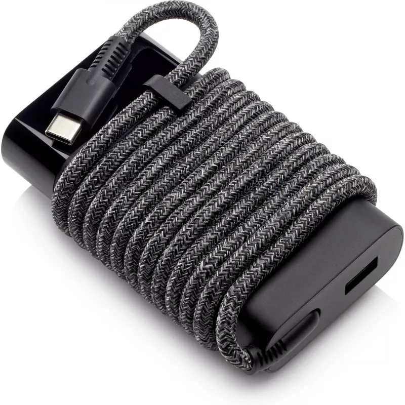 HP 65W USB-C slanke reisvoeding, laptop, universeel, 90 V, 47 - 63 Hz, 65 W, 20 V