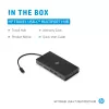 HP 65W USB-C slanke reisvoeding, laptop, universeel, 90 V, 47 - 63 Hz, 65 W, 20 V