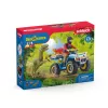 spelset Schleich Dinosaurs quad vlucht voor de Velociraptor