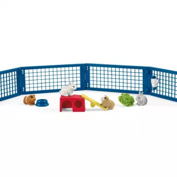 konijnen- en caviahok Schleich FARM WORLD 42500