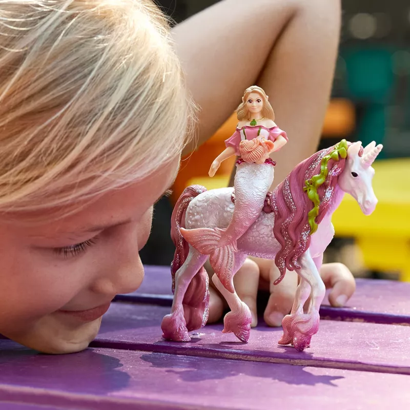 Schleich BAYALA zeemeermin Feya op onderwatereenhoorn