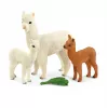 schleich WILD LIFE alpacaset, 3 jaar, Wild Life, bruin, groen, wit, 3 stuks