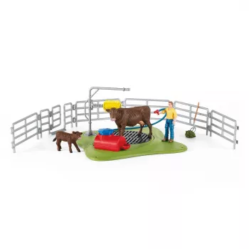 boerderij Schleich FARM WORLD Happy Cow Wash