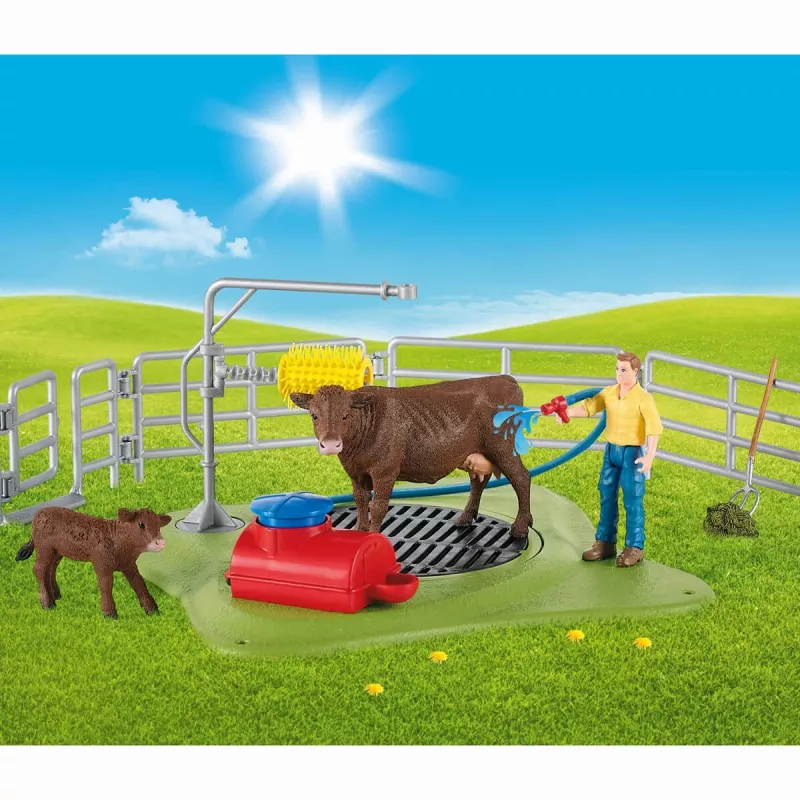 boerderij Schleich FARM WORLD Happy Cow Wash