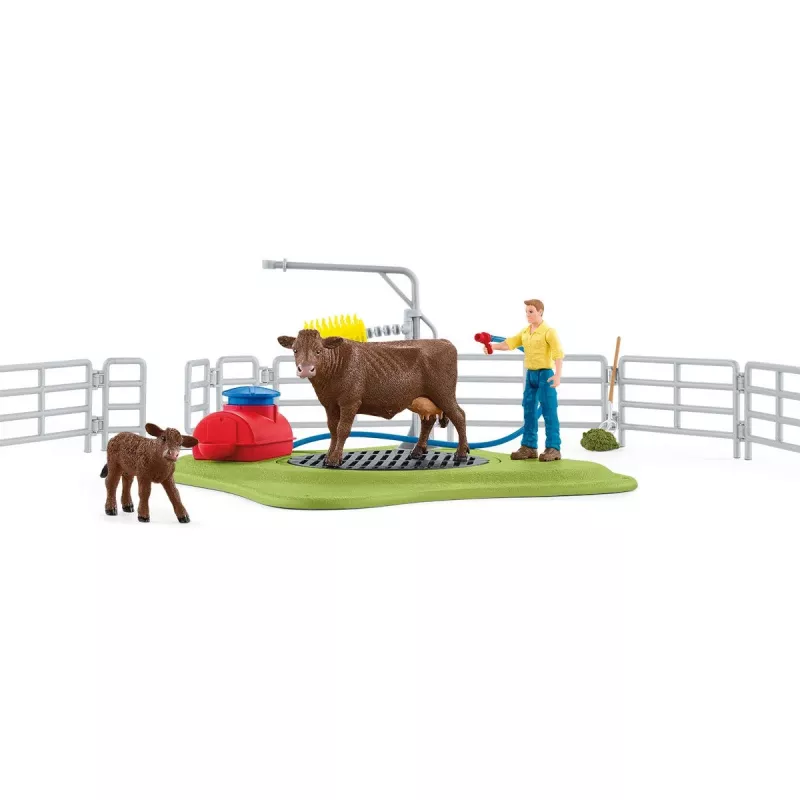 boerderij Schleich FARM WORLD Happy Cow Wash