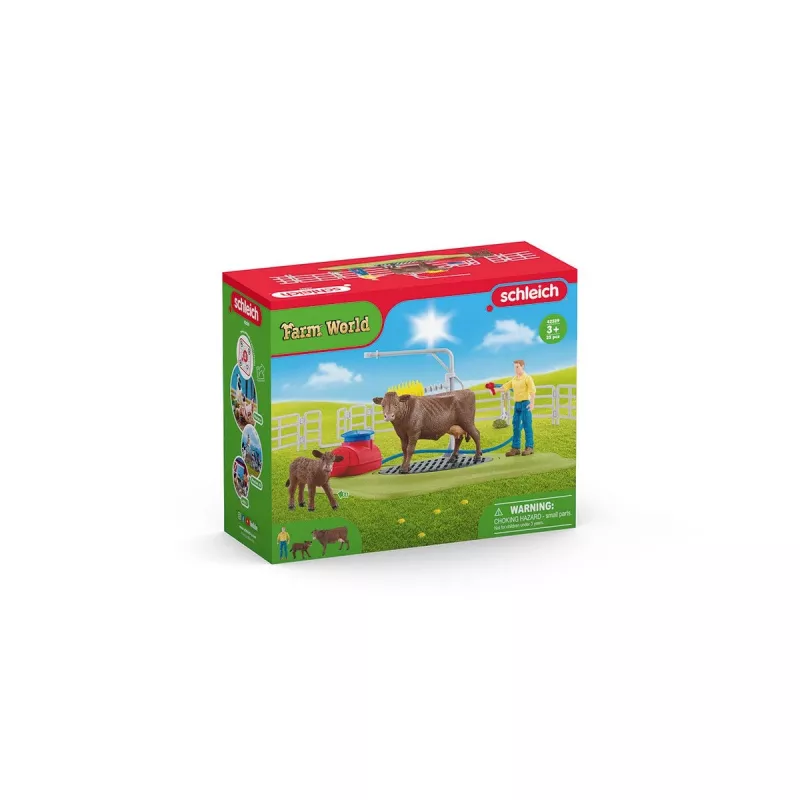 boerderij Schleich FARM WORLD Happy Cow Wash