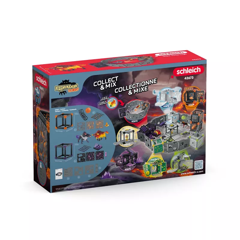 actie/avontuur Schleich BattleCave Arena lava vs. schaduw meerkleurig