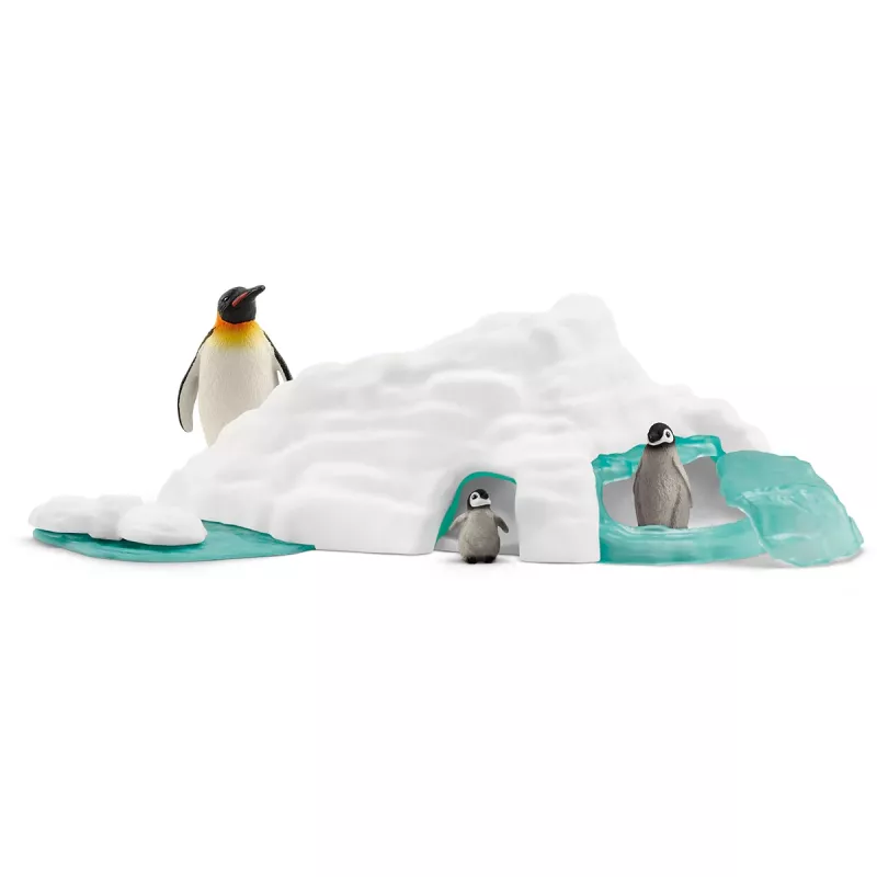 Schleich Penguin Family Fun speelgoedfiguur meerkleurig 42661