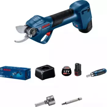 Bosch Pro Pruner Professional accu-grasschaar 2,5 cm 12 V lithium-ion (Li-Ion) zwart, blauw