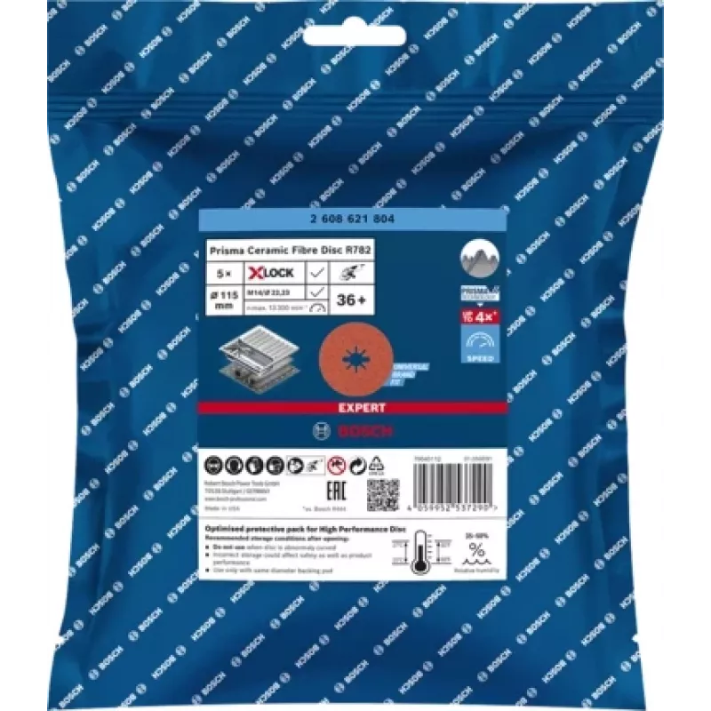 Bosch EXPERT R782 PRISMA slijpschijf