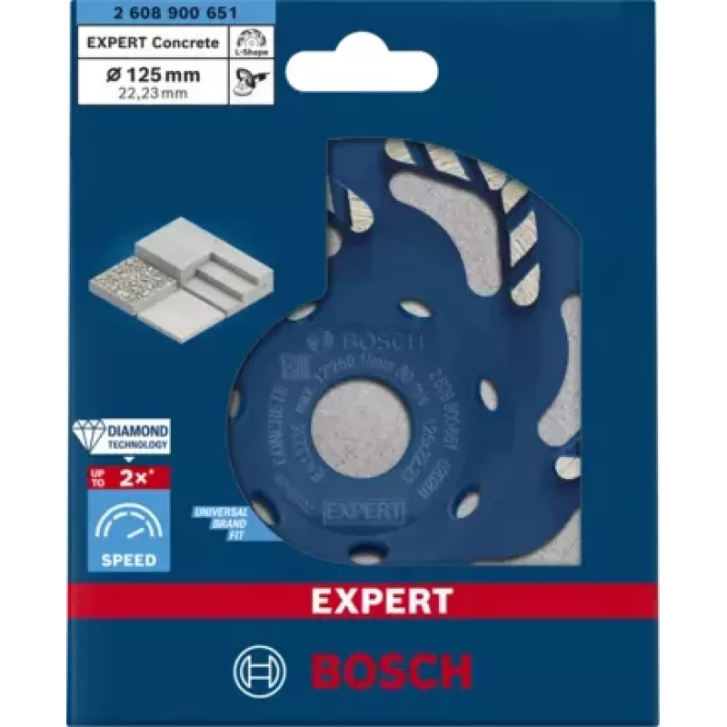 Bosch 2 608 900 651 roterend gereedschap schuur-/schuurtoebehoren beton