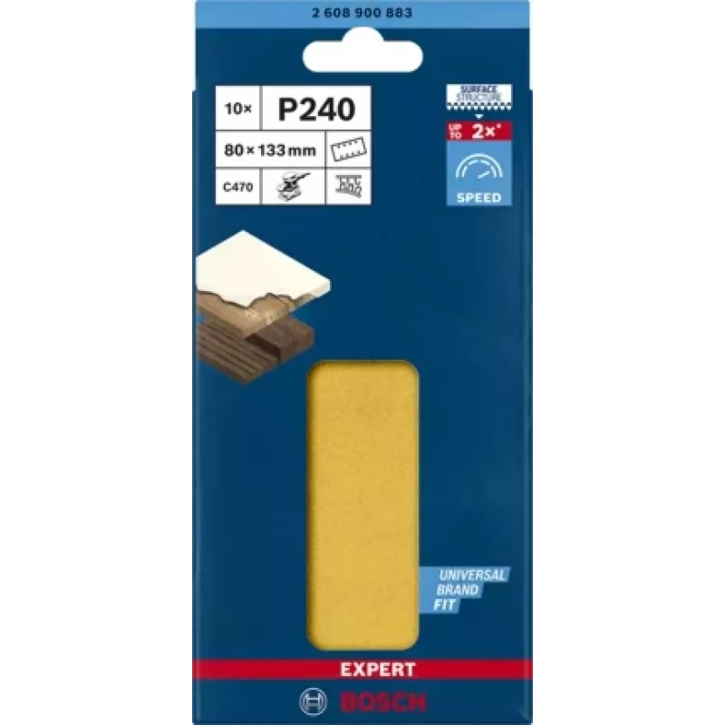 Bosch 2 608 900 883 roterend gereedschap schuur-/schuurtoebehoren hout schuurblad