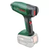 Heteluchtpistool Bosch EasyHeat 18V-500 — draadloos, 72 W, 4-Ah-accu, 350–450 °C, pistoolgreep, groen