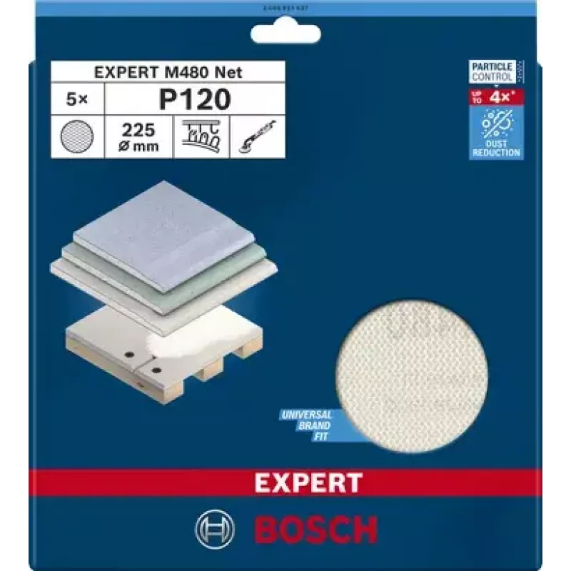 Schuurgaas Bosch Expert M480 5 stuks 2608901637