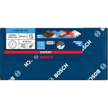 Schuurschijf Bosch Ø125 mm, model 2608902429, 1 stuk