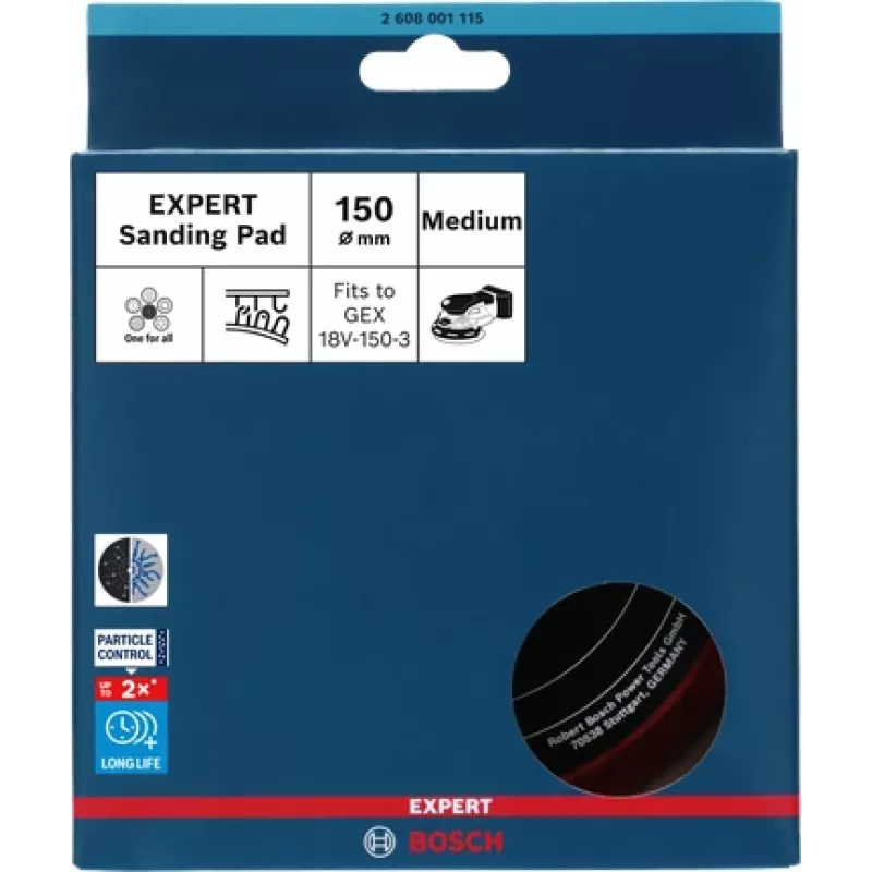 Bosch 2 608 001 115 schuuraccessoire 1 stuk schuurschijf