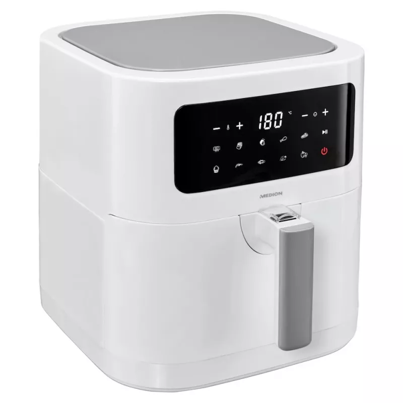 MEDION LIFE E40 XL Single 5,2 l losstaand heteluchtfriteuse wit