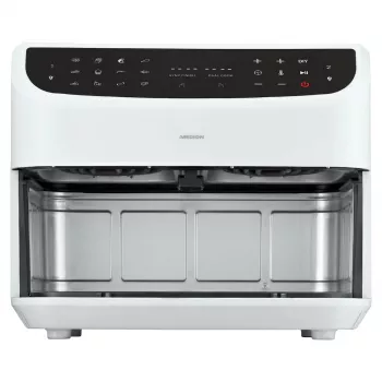 MEDION LIFE P20 Double 8.7 L 2600 W heteluchtfriteuse wit