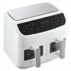 MEDION LIFE P20 Double 8.7 L 2600 W heteluchtfriteuse wit