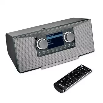 Internetradio MEDION LIFE P85333 — DAB+ / FM, 12 W RMS, 2,8 inch TFT, Wi‑Fi 802.11a/b/g, 3,5 mm jack, grijs