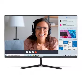MEDION P52726 computermonitor 68,6 cm (27 inch) 1920 x 1080 pixels Full HD LCD zwart