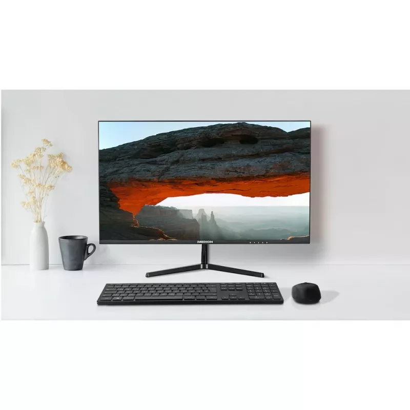 MEDION P52726 computermonitor 68,6 cm (27 inch) 1920 x 1080 pixels Full HD LCD zwart