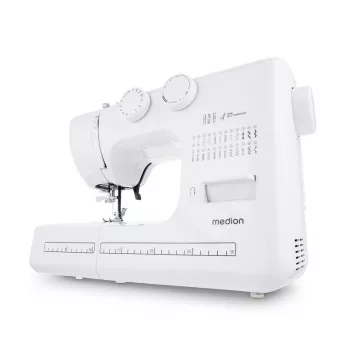 Naaaimachine MEDION LIFE SM60 elektrisch 60W 3 spoelen wit