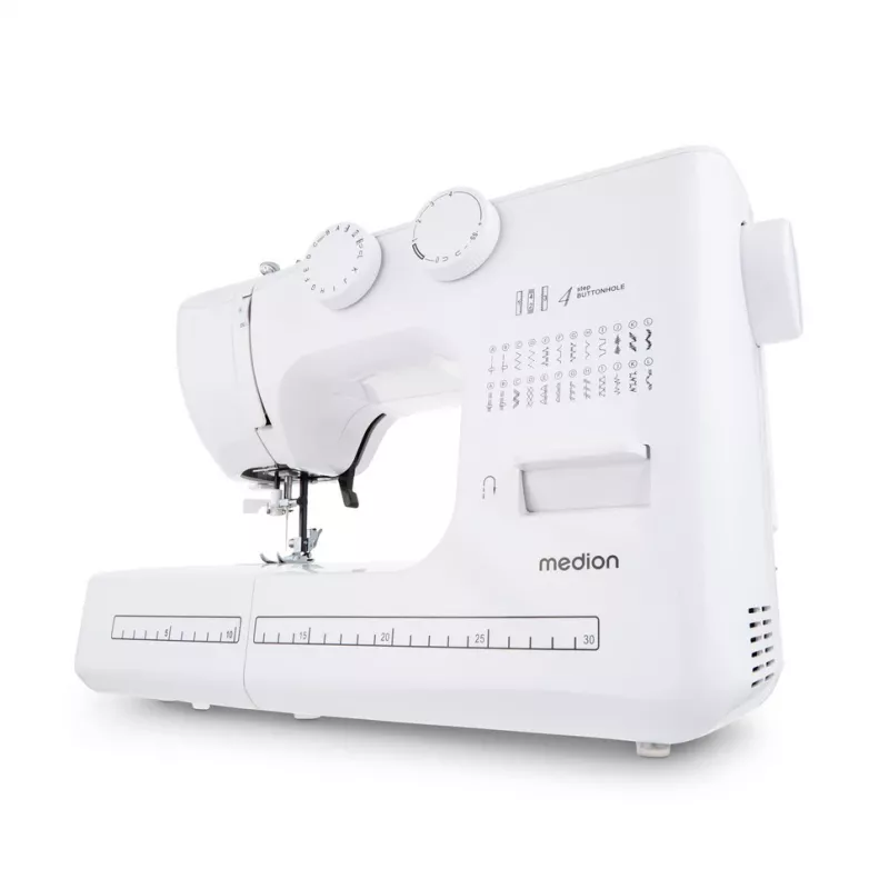 Naaaimachine MEDION LIFE SM60 elektrisch 60W 3 spoelen wit