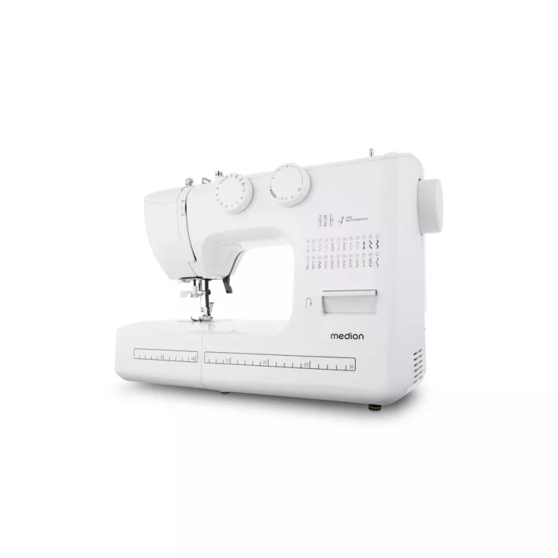 Naaaimachine MEDION LIFE SM60 elektrisch 60W 3 spoelen wit