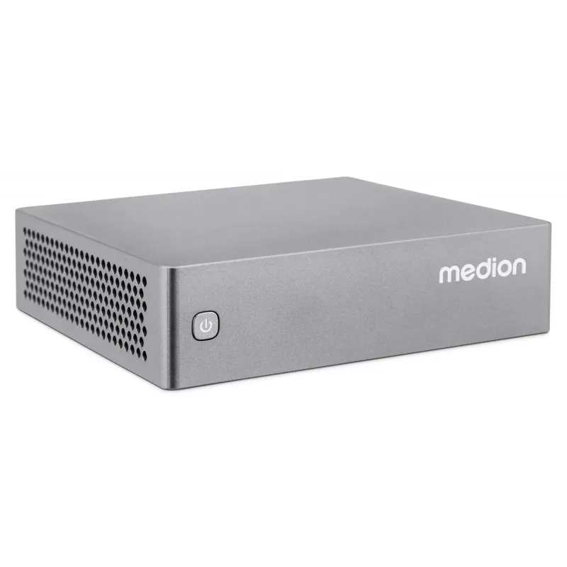 MEDION S06 MD35315 Intel® Core™ i3 i3-1315U 8 GB DDR4-SDRAM 512 GB SSD mini-pc zilver