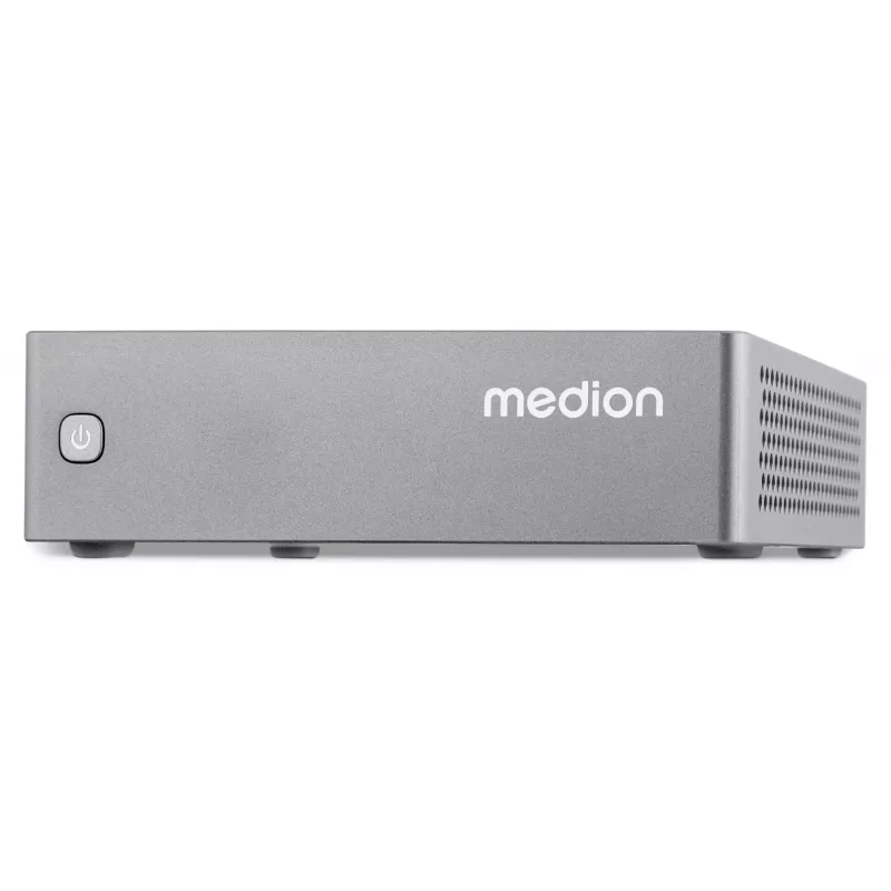 MEDION S06 MD35315 Intel® Core™ i3 i3-1315U 8 GB DDR4-SDRAM 512 GB SSD mini-pc zilver
