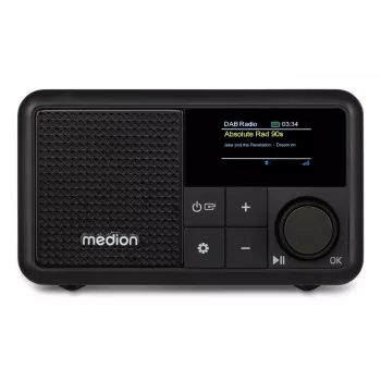 MEDION LIFE S66822 draagbare digitale radio zwart