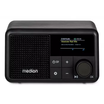 MEDION LIFE S66822 draagbare digitale radio zwart