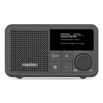 MEDION LIFE S66822 draagbare digitale radio grijs