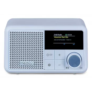 MEDION LIFE S66822 draagbare digitale radio aqua