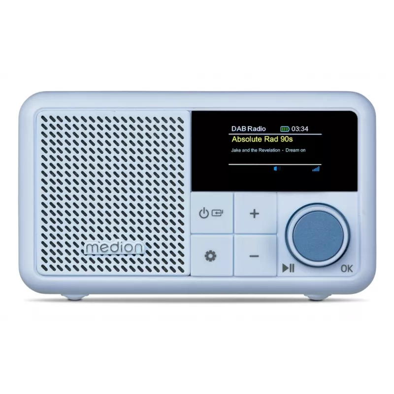 MEDION LIFE S66822 draagbare digitale radio aqua