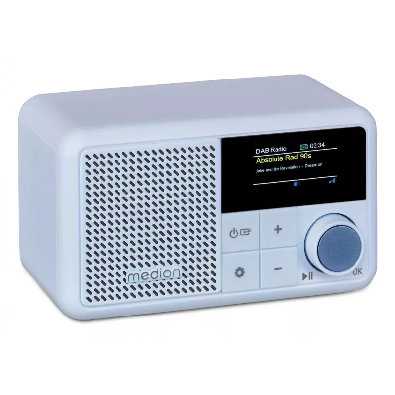 MEDION LIFE S66822 draagbare digitale radio aqua