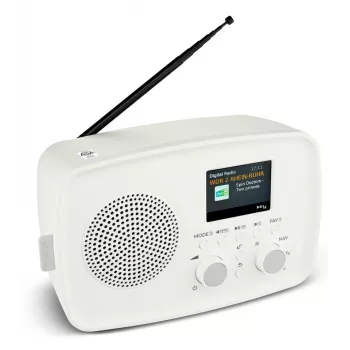 Persoonlijke radio MEDION MD89288 — DAB+ / FM, 5 W RMS, TFT 6,1 cm (2,4