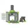 schleich ELDRADOR CREATURES BattleCave steenbreker, actie/avontuur, monsters en draken, steenwereld, 7 jaar, groen, grijs