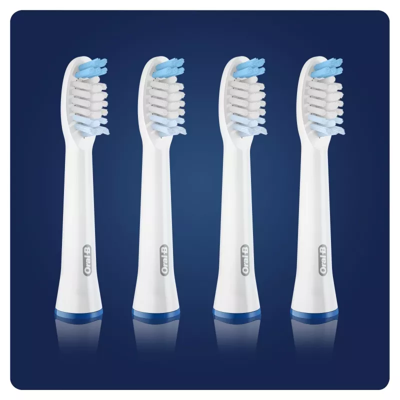 Oral-B Pulsonic Clean 4 stuks wit