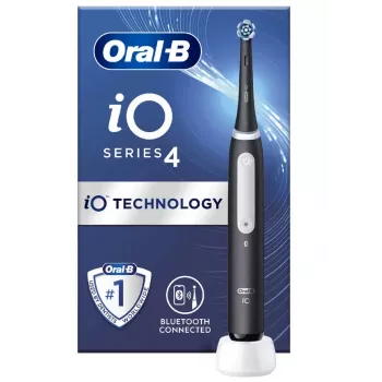 Oral-B iO 4 elektrische tandenborstel voor volwassenen zwart